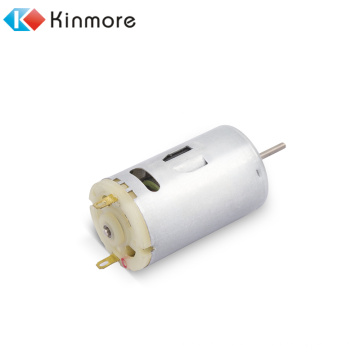 RS-390/395 DC small electric fan motor with plastic end cap